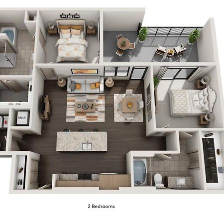 Renu At Downtown Houston Apartment Luaran gambar